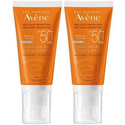 Avène Trattamento Solare Anti-Età SPF 50+ Set da 2 2x50 ml Crema solar