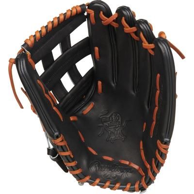Rawlings Heart of the Hide Series 14" Slowpitch Softball Glove - Right Hand Throw Black