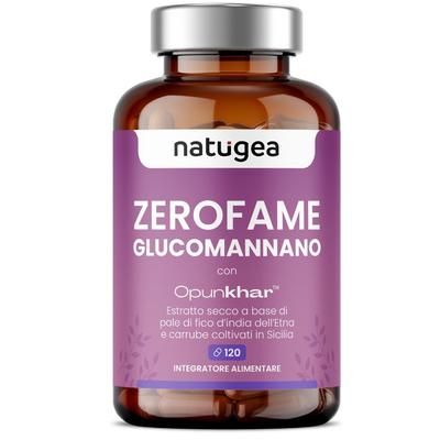 Glucomannano forte ZEROFAME per il controllo della fame - natugea® 120