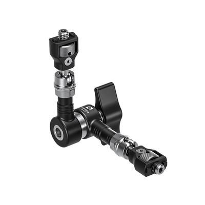 Leofoto AM-5 Kit Versa Magic Arm ''Heavy-Duty'' w/Anti-Twist Adapter 1/4th Mounting Screws Black AM-5-KIT
