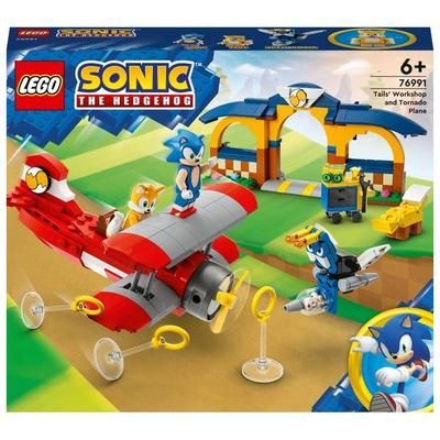 LEGO Sonic the Hedgehog 76991 Laboratorio di Tails e Aereo Tornado con