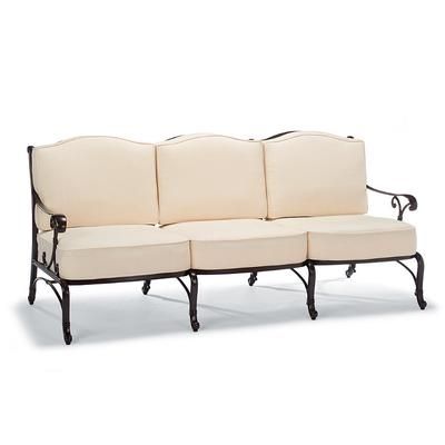 Orleans Seating Replacement Cushions - Loveseat, Solid, Garnet - Frontgate