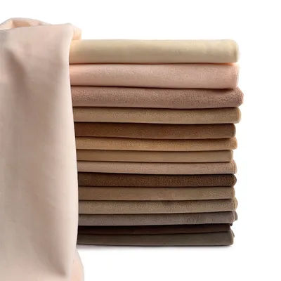 New 1mm Minky Plush Fabric 100% Polyester Fabric For Plush Toys Pillows Blankets Eco-friendly DIY Sewing Fabrics