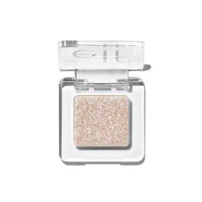 e.l.f. Cosmetics Fine as Fleck Glitter Eyeshadow In White Hot - Vegan and Cruelty-Free Makeup