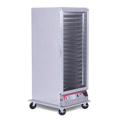 BevLes PHC60-24INS-A-4L1 3/4 Size Insulated Mobile Heated Proofing Cabinet w/ 12 Pan Capacity - 208-230v/1ph