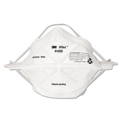 3M 9105S VFlex Particulate Respirator N95, Small, 50/box - Box of 50 MMM9105S