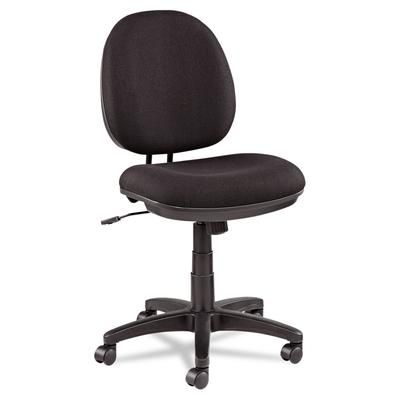 Alera IN4811 Interval Series Swivel/Tilt Task Chair, Supports up to 275 lbs, Black Seat/Black Back, Black Base ALEIN4811