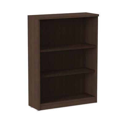Alera VA634432ES Valencia Series Bookcase, Three-Shelf, 31 3/4w x 14d x 39 3/8h, Espresso ALEVA634432ES