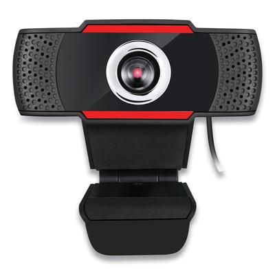 Adesso CYBERTRACKH3 CyberTrack H3 720P HD USB Webcam with Microphone, 1280 pixels x 720 pixels, 1.3 Mpixels, Black ADECYBERTRACKH3