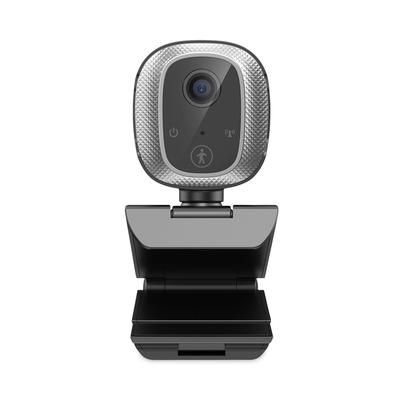 Adesso CYBERTRACKM1 CyberTrack M1 HD Fixed Focus USB Webcam with AI Motion/Facial Tracking, 1920 Pixels x 1080 Pixels, 2.1 Mpixels, Black/Silver ADECY