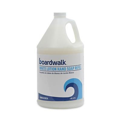 Boardwalk 420CT Mild Cleansing Lotion Soap, Cherry Scent, Liquid, 1 gal Bottle, 4/Carton - Case of 4 BWK420CT