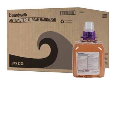 Boardwalk 8300 Foam Antibacterial Handwash, Fruity, 1,250 mL Refill, 4/Carton - Case of 4 BWK8300