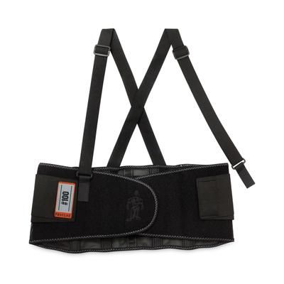 Ergodyne 11384 ProFlex 100 Economy Spandex Back Support Brace, Large, 34" to 38" Waist, Black, Ships in 1-3 Business Days