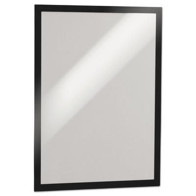 Durable Office Products Corporation 476901 DURAFRAME Sign Holder, 11 x 17, Black Frame, 2/Pack - Pack of 2 DBL476901
