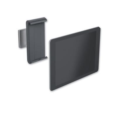 Durable Office Products Corporation 893323 Wall-Mounted Tablet Holder, Silver/Charcoal Gray DBL893323