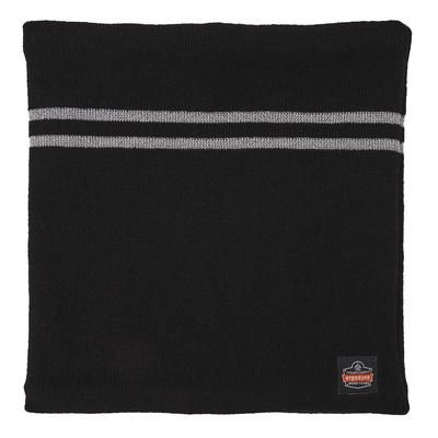 Ergodyne 16959 N-Ferno 6961 Reflective Winter Neck Gaiter, One Size Fits Most, Black, Ships in 1-3 Business Days