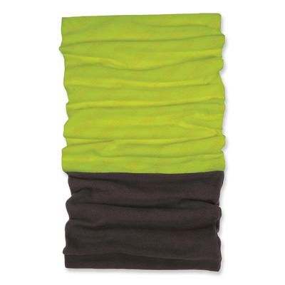 Ergodyne 42330 N-Ferno 6492 2-Piece Thermal Fleece + Poly Multi-Band, One Size Fits Most, Lime, Ships in 1-3 Business Days EGO42330