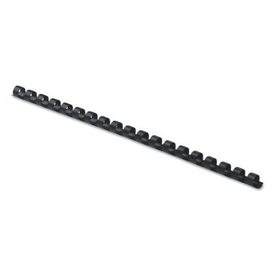 Fellowes 52506 Plastic Comb Bindings, 5/16" Diameter, 40 Sheet Capacity, Navy Blue, 100/Pack - Pack of 100 FEL52506