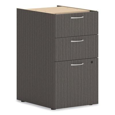 Hon PLPSBBFLS1 Pedestal,Support f/Worksurface,B/B/F,15"x20"x28" ,Slate Teak