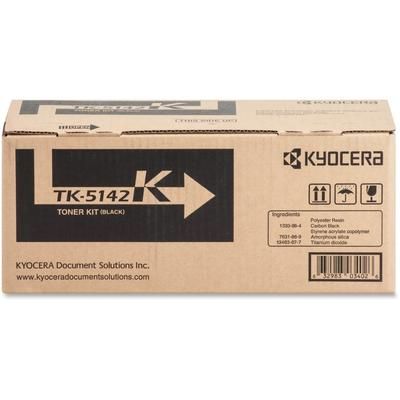 Kyocera TK5142K Toner Cartridge f/6130/6030, 7000 Page Yield, Black KYOTK5142K