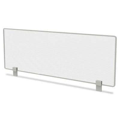 Linea Italia TR721 Trento Line Dividing Panel, Polycarbonate, 47.13w x 1.75d x 15.5h, Translucent LITTR721