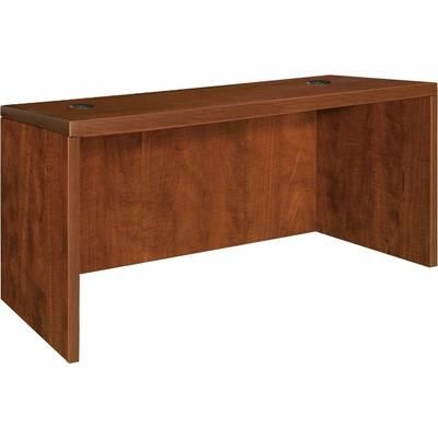 Lorell 69903 Laminating Desking, Shell, 30" x 48", Cherry LLR69903