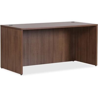 Lorell 69967 Desk 66" x 30" x 29-1/2", Walnut