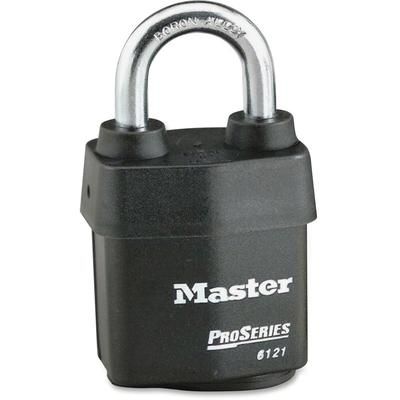 Master Lock Company 6121D Rekeyable Padlock, Pro Series, Weather Touch, 2.125"Wide, BK MLK6121D