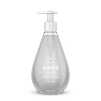Method Products Inc. 00034CT Gel Hand Wash, Sweet Water, 12 oz Pump Bottle, 6/Carton - Case of 6 MTH00034CT