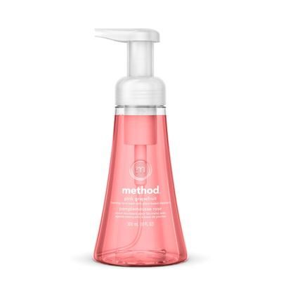 Method Products Inc. 01361EA Foaming Hand Wash, Pink Grapefruit, 10 oz Pump Bottle MTH01361EA