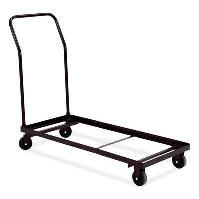 National Public Seating DY1100 Dolly for 1100 Series Chairs, 1,100 lb Capacity, 39 x 19 x 46.5, Brown NPSDY1100