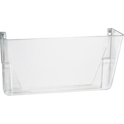 Officemate 21434 Wall Files, Vertical Letter Single Clear OIC21434