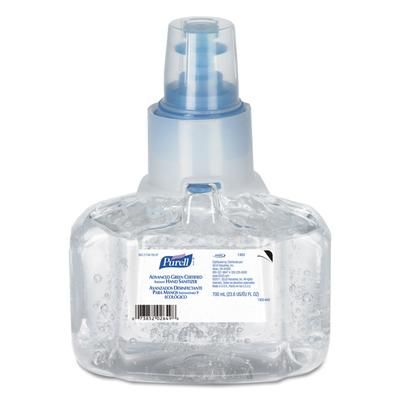 Purell 1303-03 Advanced Hand Sanitizer Green Certified Gel Refill, 700 mL, Fragrance-Free, 3/Carton - Case of 3 GOJ1303-03