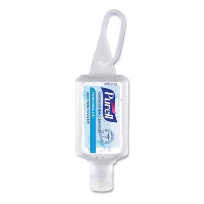 Purell 3900-36-WRP Advanced Hand Sanitizer Refreshing Gel, Clean Scent, 1 oz Flip-Cap Bottle with Jelly Wrap Carrier, 36/Carton - Case of 36 GOJ390036