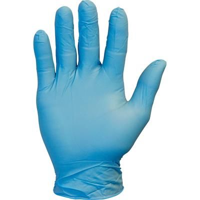 The Safety Zone GNPRMD1M Nitrile Gloves, Powder-free, Latex-free, Medium, 100/BX, Blue - Box of 100 SZNGNPRMD1M