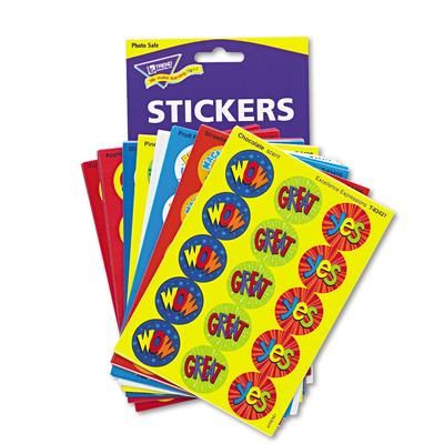 Trend Enterprises T6490 Stinky Stickers Variety Pack, Praise Words, 435/Pack - Pack of 432 TEPT6490