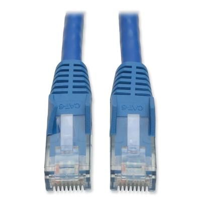 Tripp Lite N201014BL Cat6 Gigabit Snagless Molded Patch Cable, RJ45 (M/M), 14 ft., Blue