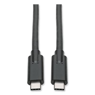 Tripp Lite U4200065A USB 3.1 Gen 1 (5 Gbps) Cable, USB Type-C (USB-C) to USB Type-C (M/M), 5A, 6 ft TRPU4200065A