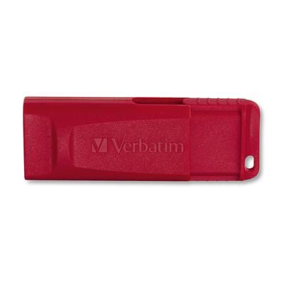 Verbatim 95507 Store 'n' Go USB Flash Drive, 8 GB, Red VER95507