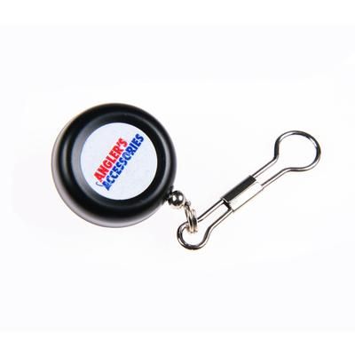 Anglers Accessories Clip On Retractor 16-inch - Silver 16" Wire Cord