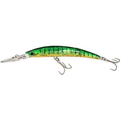 Yo-Zuri Crystal 3D Minnow Deep Diver Jointed Deep Diving Crankbait - Chartreuse Silver