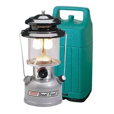 Coleman Premium Dual Fuel Lantern with Case - Gray