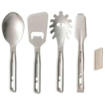 Sea to Summit Stainless Steel Utensil Set - Silver