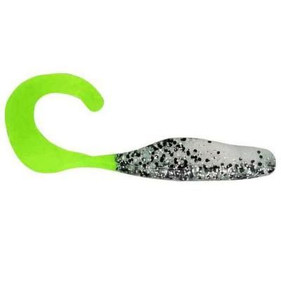 Bass Assassin 4" Saltwater Curly Shad - Chicken on a Chain