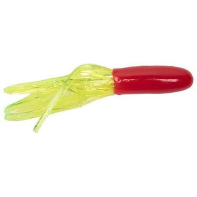Peanut Craft Tubes Crappie Bait - Orange Chartreuse