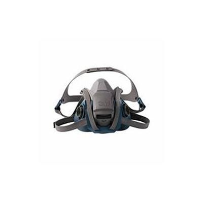 3M Rugged Comfort Quic-Latch Half-Facepiece Reusable Respirators, Small (142-6501QL)