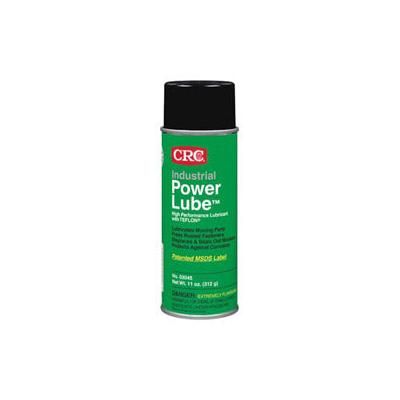 CRC Power Lube High-Performance Lubricants with PTFE, 11 oz, Aerosol Can (125-03045)