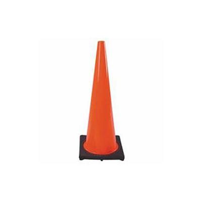 Cortina PVC Traffic Cone, 28 in, PVC, Orange/Black (831-03-500-07)