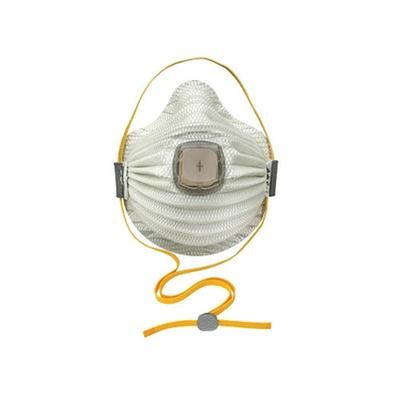 Moldex Airwave N100 Disposable Particulate Respirator, Non-Oil Based, M/L, White (507-4700N100)