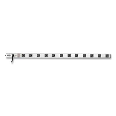 Tripp Lite PS3612 Vertical Power Strip, 12 Outlets, 15 ft. Cord, 36" Length 114214